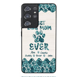Personalized Best Dog Mom Phone Case Printed 3C 0704