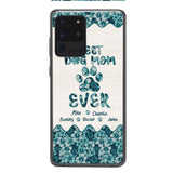 Personalized Best Dog Mom Phone Case Printed 3C 0704
