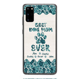 Personalized Best Dog Mom Phone Case Printed 3C 0704