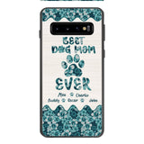 Personalized Best Dog Mom Phone Case Printed 3C 0704