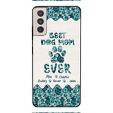 Personalized Best Dog Mom Phone Case Printed 3C 0704
