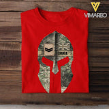 Personalized British Veteran Spartan Warrior