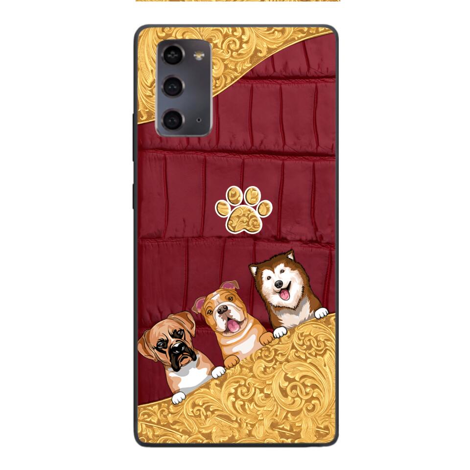 Personalized Dog Lover Phonecase Printed 22APR-HC07