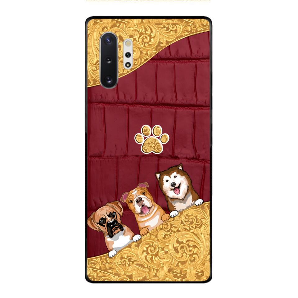 Personalized Dog Lover Phonecase Printed 22APR-HC07
