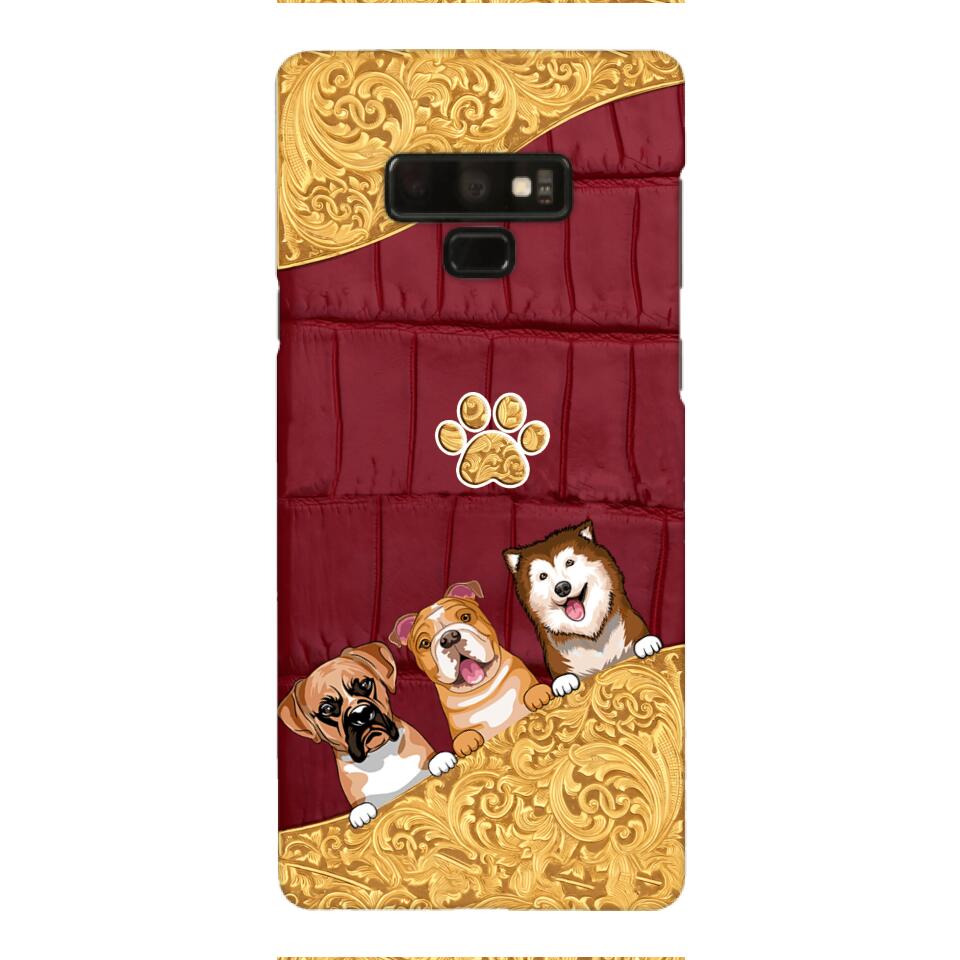 Personalized Dog Lover Phonecase Printed 22APR-HC07