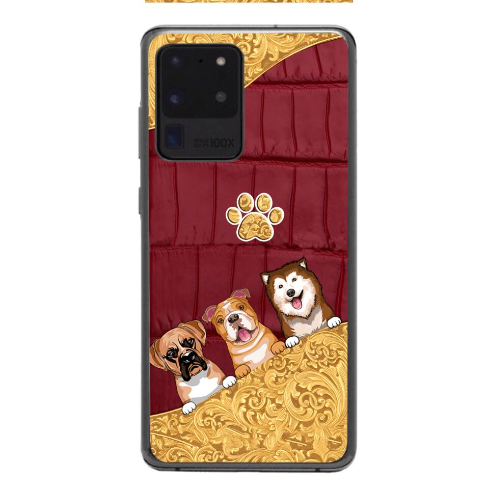 Personalized Dog Lover Phonecase Printed 22APR-HC07