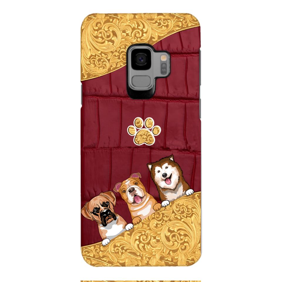 Personalized Dog Lover Phonecase Printed 22APR-HC07
