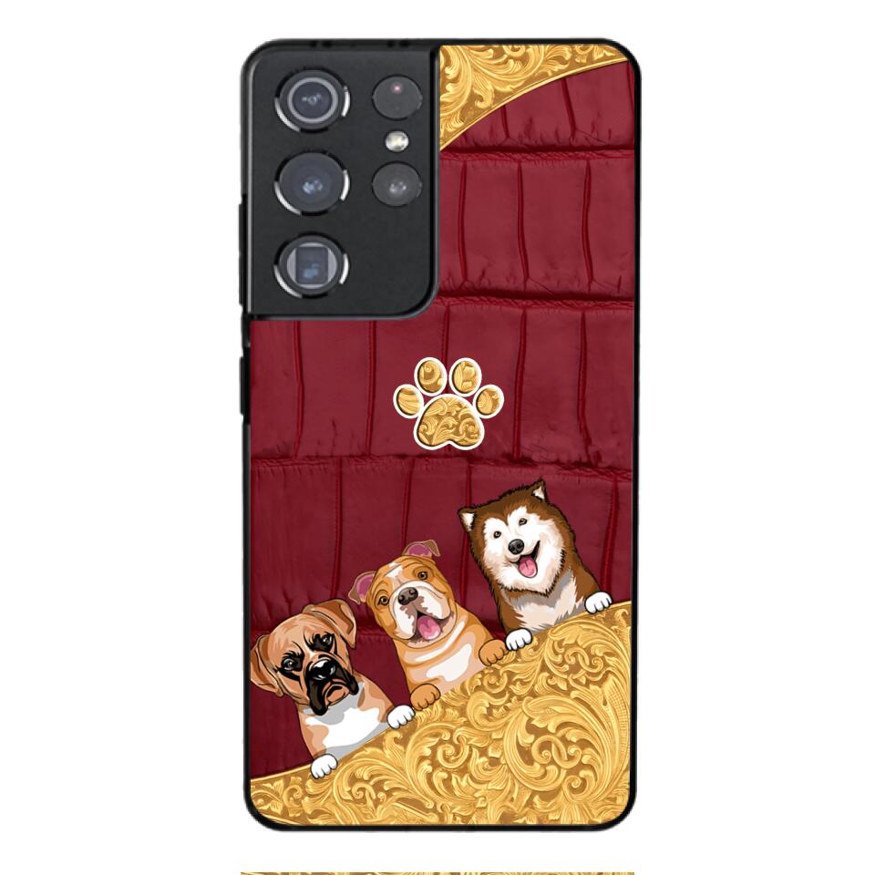 Personalized Dog Lover Phonecase Printed 22APR-HC07