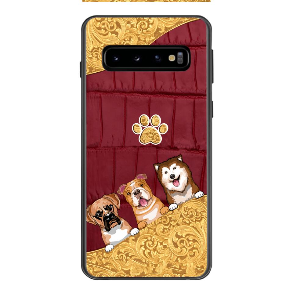 Personalized Dog Lover Phonecase Printed 22APR-HC07