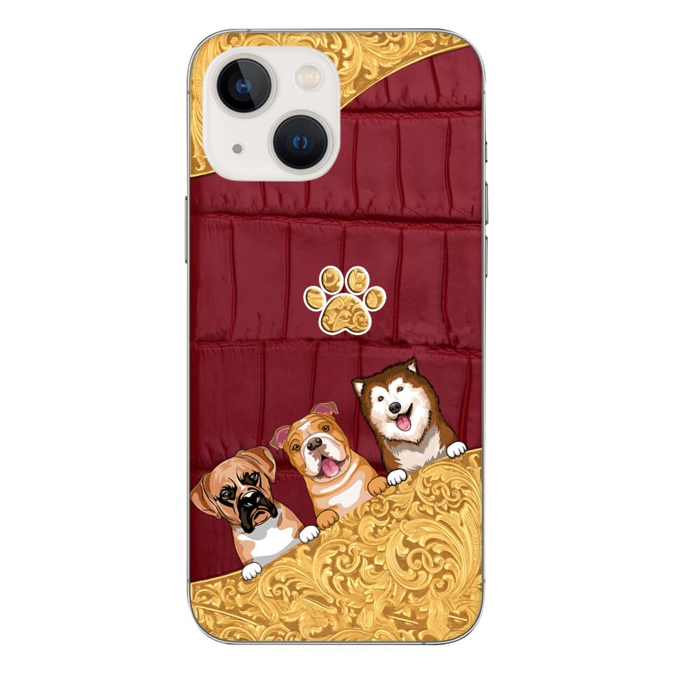 Personalized Dog Lover Phonecase Printed 22APR-HC07