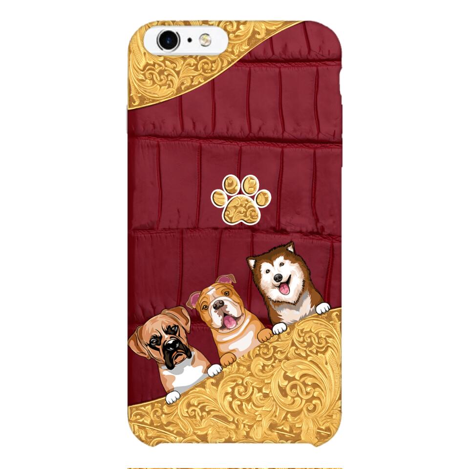 Personalized Dog Lover Phonecase Printed 22APR-HC07