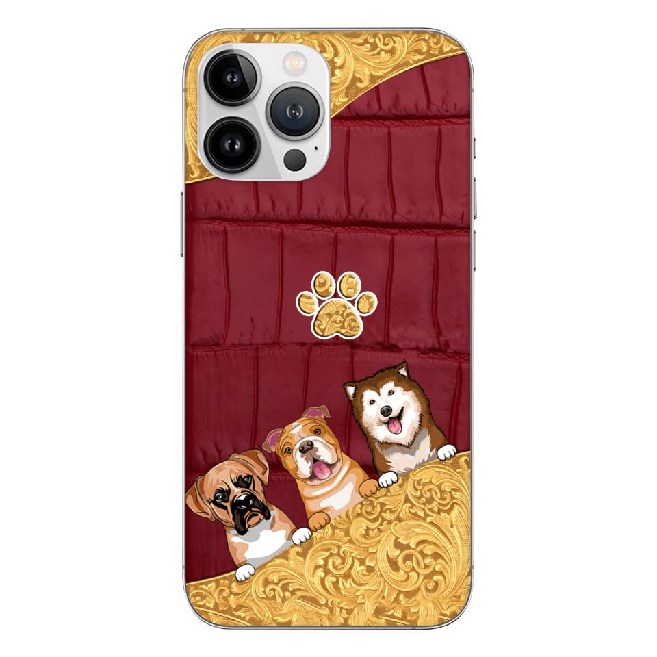Personalized Dog Lover Phonecase Printed 22APR-HC07