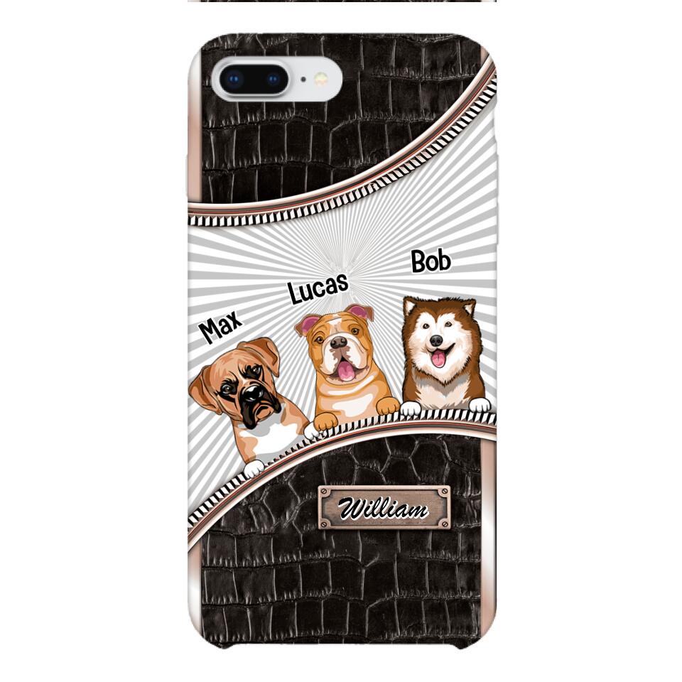 Personalized Dog Lover Phone Case Printed 22APR-HQ07