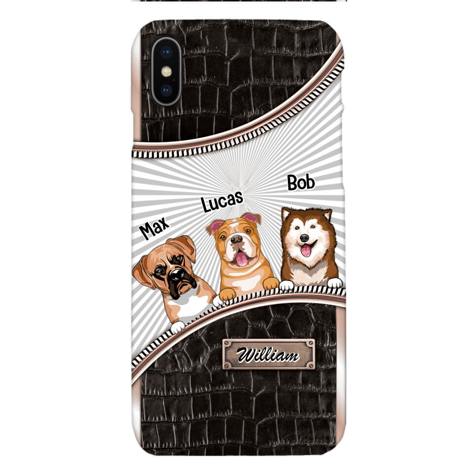 Personalized Dog Lover Phone Case Printed 22APR-HQ07