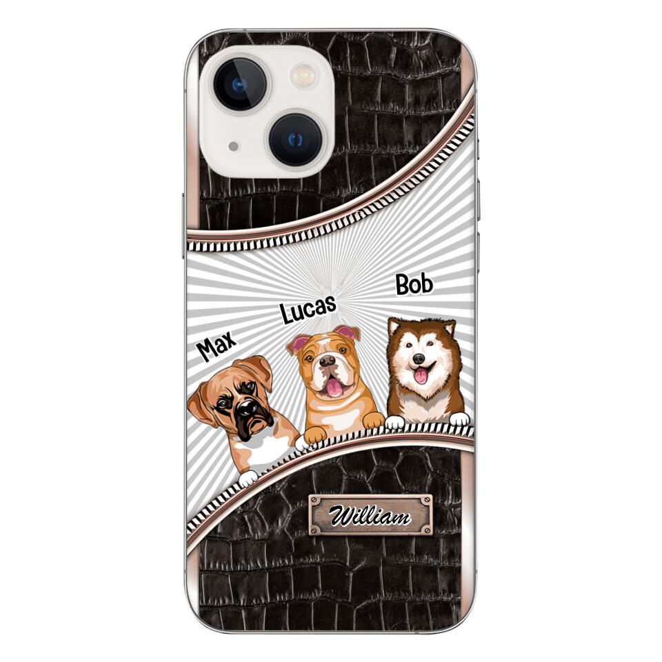 Personalized Dog Lover Phone Case Printed 22APR-HQ07