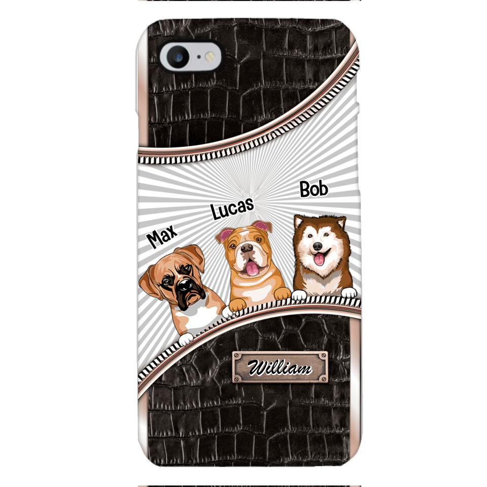 Personalized Dog Lover Phone Case Printed 22APR-HQ07