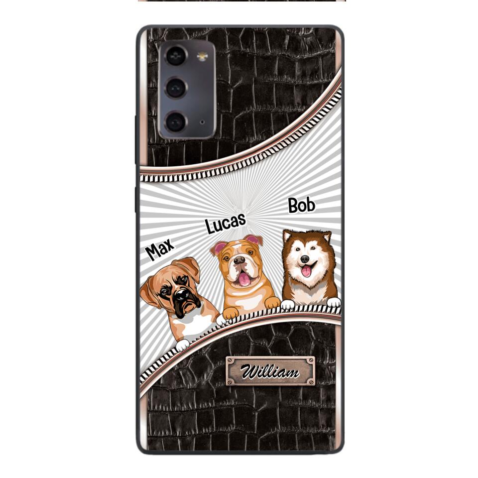 Personalized Dog Lover Phone Case Printed 22APR-HQ07