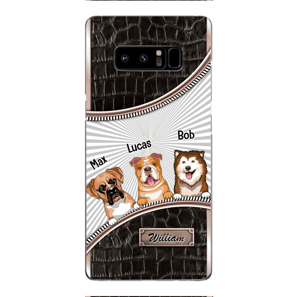 Personalized Dog Lover Phone Case Printed 22APR-HQ07