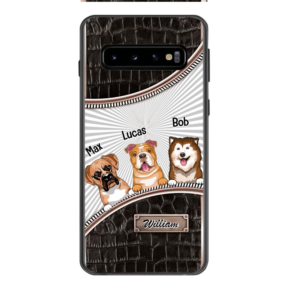 Personalized Dog Lover Phone Case Printed 22APR-HQ07