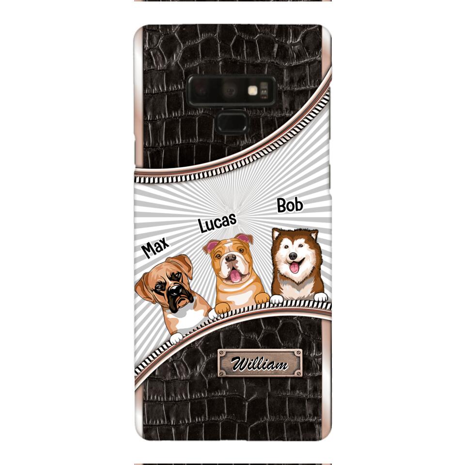 Personalized Dog Lover Phone Case Printed 22APR-HQ07
