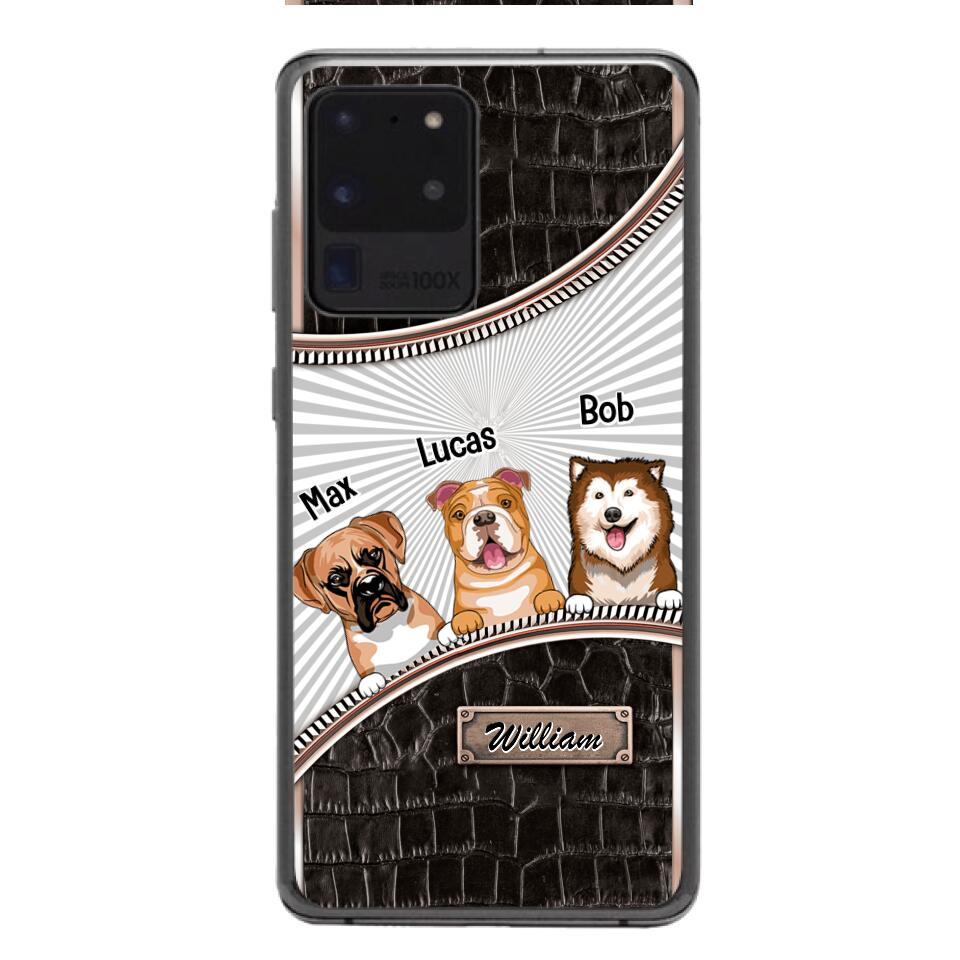 Personalized Dog Lover Phone Case Printed 22APR-HQ07