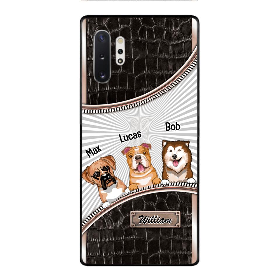Personalized Dog Lover Phone Case Printed 22APR-HQ07