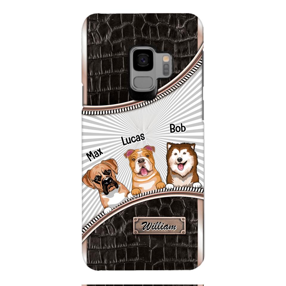 Personalized Dog Lover Phone Case Printed 22APR-HQ07