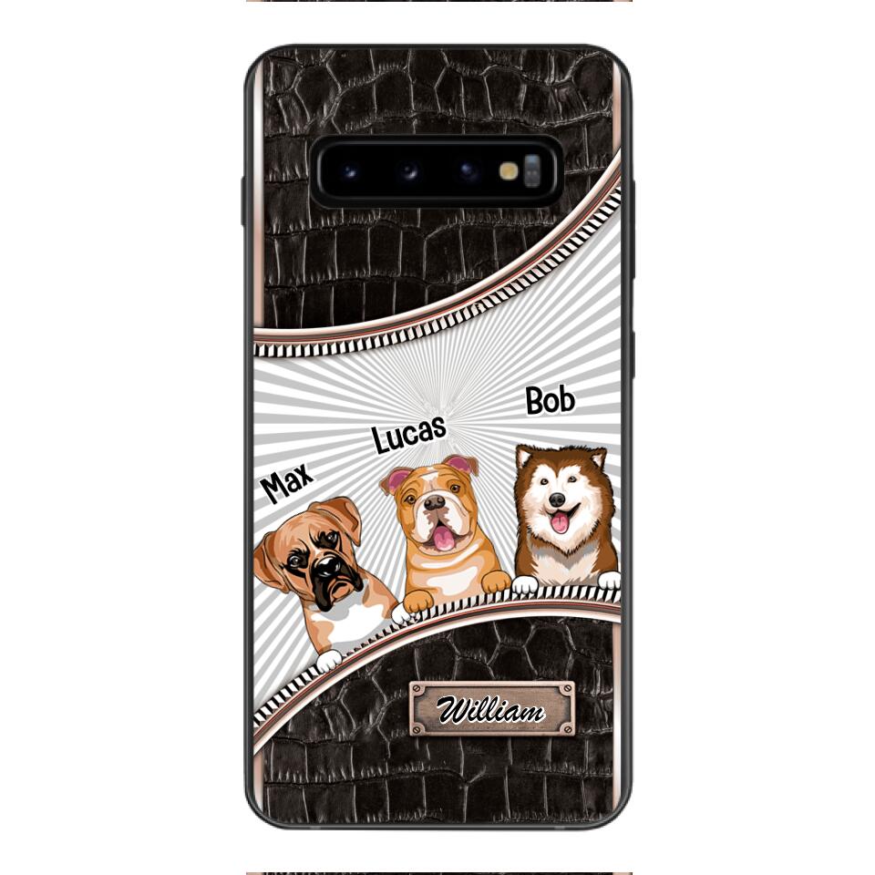 Personalized Dog Lover Phone Case Printed 22APR-HQ07