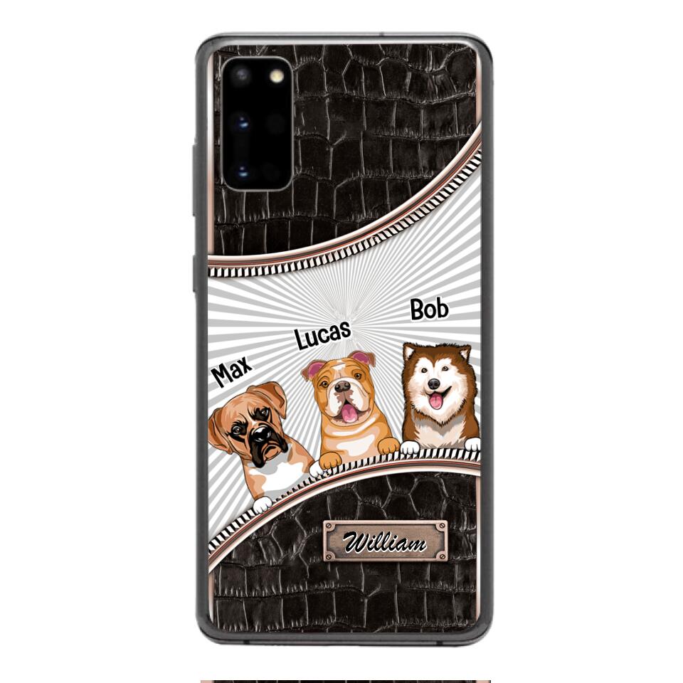 Personalized Dog Lover Phone Case Printed 22APR-HQ07