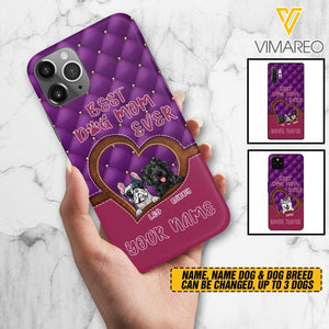 Personalized Best Dog Ever Phone Case Printed 3C 0804