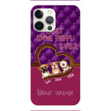 Personalized Best Dog Ever Phone Case Printed 3C 0804