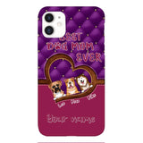 Personalized Best Dog Ever Phone Case Printed 3C 0804