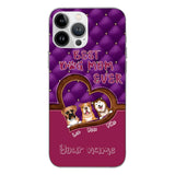Personalized Best Dog Ever Phone Case Printed 3C 0804
