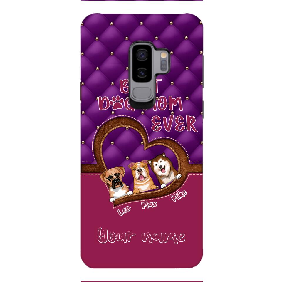 Personalized Best Dog Ever Phone Case Printed 3C 0804
