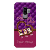 Personalized Best Dog Ever Phone Case Printed 3C 0804