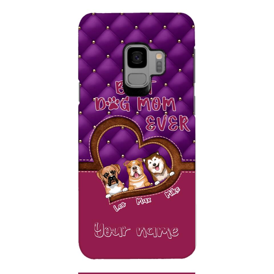 Personalized Best Dog Ever Phone Case Printed 3C 0804