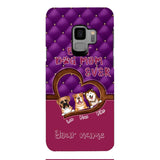 Personalized Best Dog Ever Phone Case Printed 3C 0804