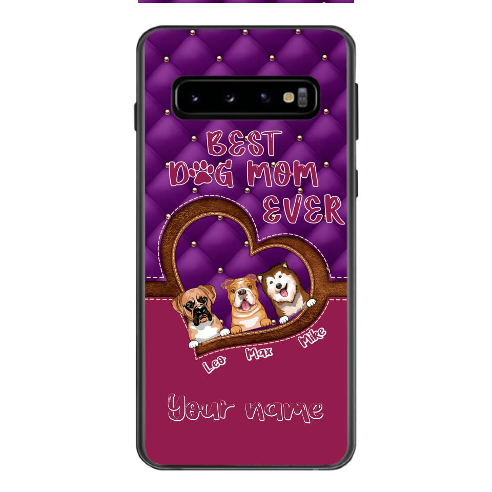 Personalized Best Dog Ever Phone Case Printed 3C 0804