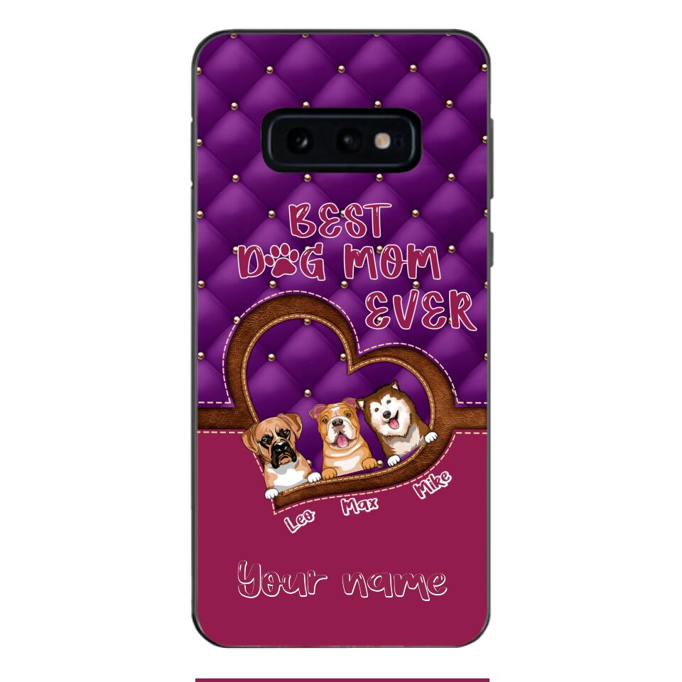 Personalized Best Dog Ever Phone Case Printed 3C 0804