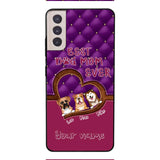 Personalized Best Dog Ever Phone Case Printed 3C 0804