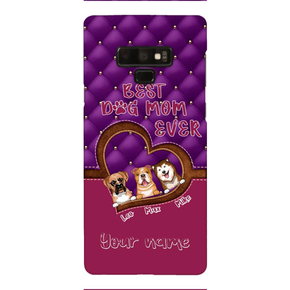 Personalized Best Dog Ever Phone Case Printed 3C 0804