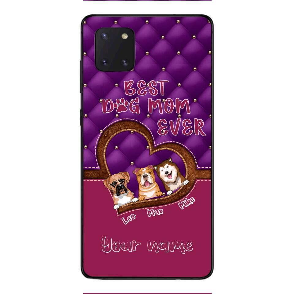 Personalized Best Dog Ever Phone Case Printed 3C 0804