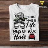 PERSONALIZED JEEP GIRL THE BEST THINGS IN LIFE  TSHIRT 3T 0804