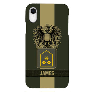 DH Personalized Austrian Soldier Phone Case Printed DT084
