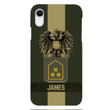 DH Personalized Austrian Soldier Phone Case Printed DT084