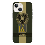DH Personalized Austrian Soldier Phone Case Printed DT084