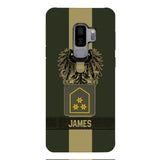 DH Personalized Austrian Soldier Phone Case Printed DT084