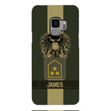 DH Personalized Austrian Soldier Phone Case Printed DT084