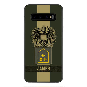 DH Personalized Austrian Soldier Phone Case Printed DT084