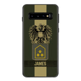 DH Personalized Austrian Soldier Phone Case Printed DT084